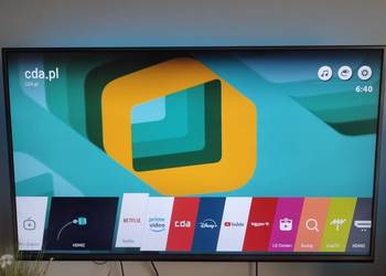 LG 55 cali 4K UHD Smart TV