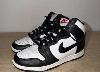 Nike Dunk High czarno-białe 39 EU stan dobry damskie