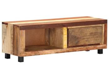 vidaXL Szafka pod TV, 100x30x33 cm, lite drewno odzyskane(SKU:247955)