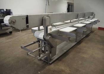 Stół rozbiorowy segregacyjny, produkcyjny 6metrów NIERDZEWNY, dwie taśmy.