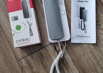 Słuchawka do domofonu Unifon Cyfral Smart 5P szaro-biała