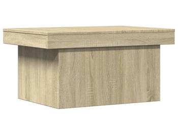 Stolik kawowy dąb sonoma 80x55x40 cm materiał drewnopochodny WM-840865