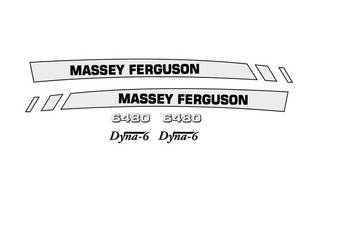Naklejki Massey Ferguson 6480 i inne modele super mocne zamienniki