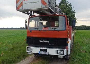 Podnośnik koszowy Iveco Magirus drabina