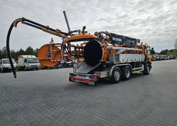 Scania SPULEUDSYR/ LARSEN WUKO KOMBI DO CZYSZCZENIA KANAŁÓW WUKO asenizacy…