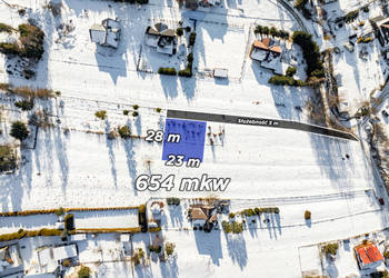 Widokowa Działka budowlana 654 m² Nowy Targ