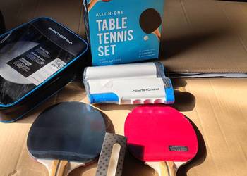PRO SPIN Przenośny zestaw do tenisa stołowego