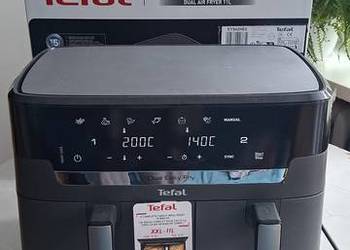 Air Fryer TEFAL Dual Easy Frytkownica beztłuszczowa XXL 11l z foremkami