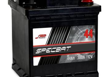 Akumulator 44Ah 380A SPECBAT  EN Kostka PRAWY PLUS