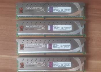 16 GB pamięći RAM DDR3 Kingston hyperX 1600 mhz