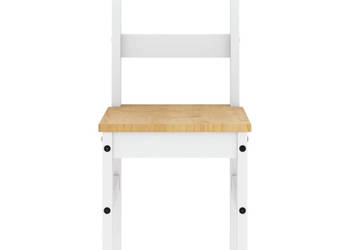 Krzesła stołowe Panama 2 szt. białe 40x46x90 cm sosnowe WM-4005731