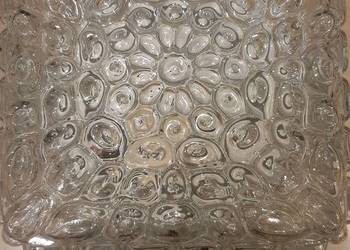 Plafon Szklany Lampa Ścienna Sufitowa Stara