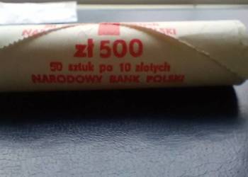 Stare monety 10 złotych Rolka Narodowy Bank Polski PRL Polska