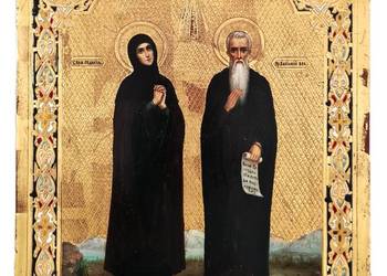 Ikona Święta Eudokia, Święty Pachomiusz Wielki, 0031