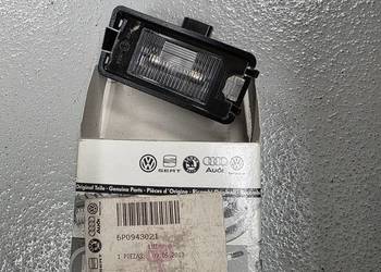 Seat Altea Lampa oświetlenia tylnej tablicy rejestracyjnej 5P0943021