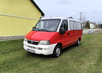 Fiat Ducato 2.0 Benzyna + LPG | 9 os | Klimatyzacja| HAK | Niski przebieg
