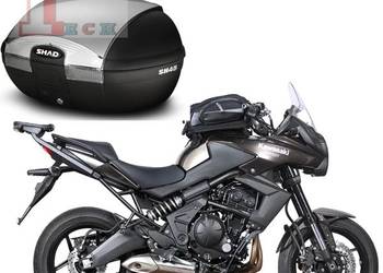 KAWASAKI VERSYS 650 2010-14 STELAŻ KUFER 45L SREBRNY PŁYTA KPL