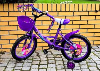 399 zł Rower 16 cali fioletowy Elza Frozen