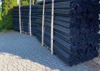 tyczki/paliki sadownicze wykonane z plastiku PVC trwałe i odporne