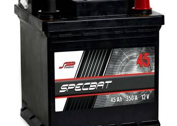 Akumulator SPECBAT 45Ah 350A EN Kostka PRAWY PLUS