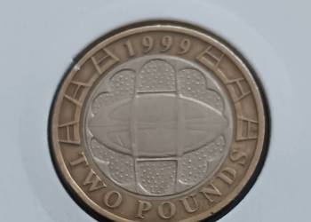 2 Funty Wielka Brytania 1999 r. - Rugby