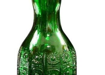 Zielony Dzban do Sziszy Duży Butla do Fajki Wodnej Wazon Nargile Hookah