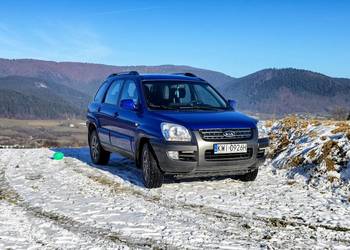 Sportage 4x4 2 litry CDRI Silny wół roboczy Błękitny