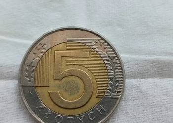 Moneta 5 zł. 96r. Moneta 5 zł. 96r.
