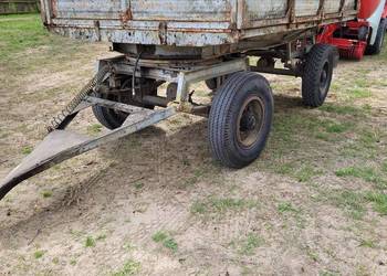 Przyczepa wywrotka autosan d55.Kombajn ziemniaczany Pyra 1600, Bolko, Anna.