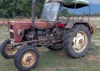 Ciagnik Ursus c328 ciapek traktor Ursus rozsiewacz nawozu
