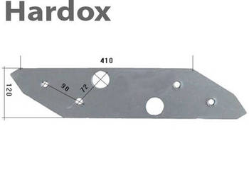 Płoza długa HARDOX 173388/L części do pługa GREGOIRE BESSON