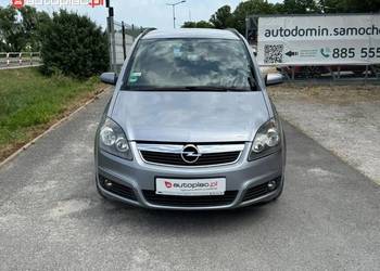 Opel Zafira Raty 1.8 benz 140KM 7 osobowy Klima Alufelga Zarejestrowany G