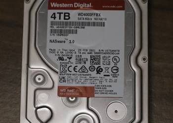 Dysk twardy WD RED 4TB 3'5" SATA