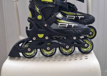 Rolki Regulowane RAVEN Profession Black/Lime 35-39