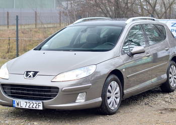 Peugeot 407SW 2.0 benzyna - dobry stan techniczny,