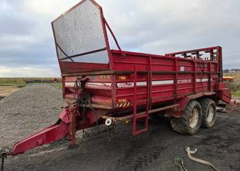 Rozrzutnik obornika rozsiewacz wapna 12 ton