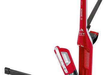 Bosch BBH3ZOO25 FleXXo Serie 4 Talla Odkurzacz Akumulatorowy 2 w 1 Czerwony