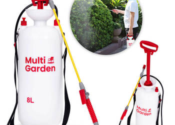 Opryskiwacz ciśnieniowy 8L ogrodowy ręczny 2.2-2.5 bar długa lanca pompa t…