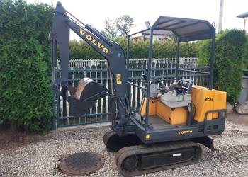 minikoparka volvo ec14 jak jcb kubota cat bobcat
