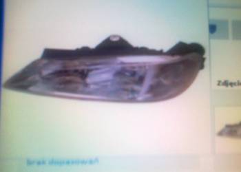 PEUGEOT 406 -99 REFLEKTOR LAMPA H7H7  PR. NOWY  MA/EL