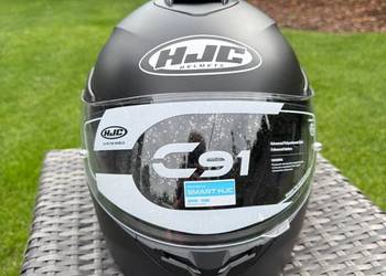 Kask Szczękowy HJC C91 XL Pinlock Hjc Nowy Czarny Mat