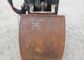 Łyżka chwytakowa, chwytak obrotowy rotor rotator koparki na szybkozłącze