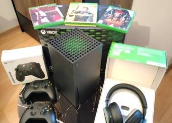 Konsola MICROSOFT XBOX Series X z napędem Blu-ray 4K UHD 1TB zestaw!!! Konsola MICROSOFT XBOX Series X z napędem Blu-ray 4K UHD 1TB zestaw!!!