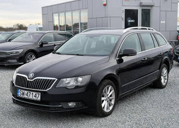 Škoda Superb 2.0 TDi 170KM DSG, 2014r. lift, Salon PL, serwisowany II (200…