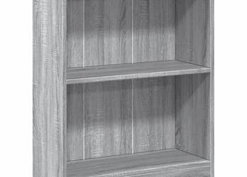 vidaXL Szafka na książki, szary dąb sonoma(SKU:815085)