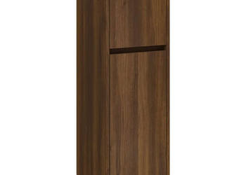 Szafka łazienkowa brązowy dąb 30x30x95 cm WM-815554