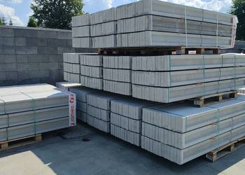 Podmurówka betonowa ogrodzenie panel panele ogrodzeniowebeton deska łącznik