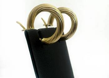 Złote Kolczyki pr. 585 1,73g
