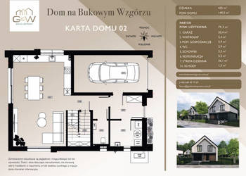 Wolnostojący dom z garażem Michałowice, Wilczkowice
