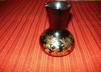 Wazonik w kwiaty niebieski